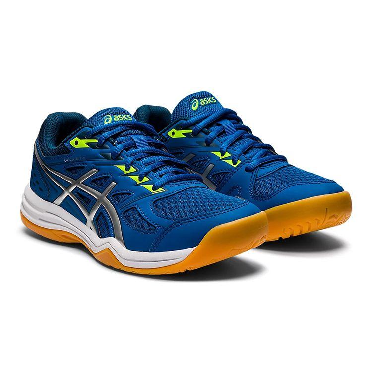 Asics Upcourt 4 GS Lake Drive Pure Silver Детские кроссовки Синие 1074A027-405