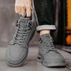 Men's Shoes Spring 2024 New Trend Sports Martin Boots Men's Non-slip and Wear-resistant Construction Site Thick-soled Work Safety Shoes