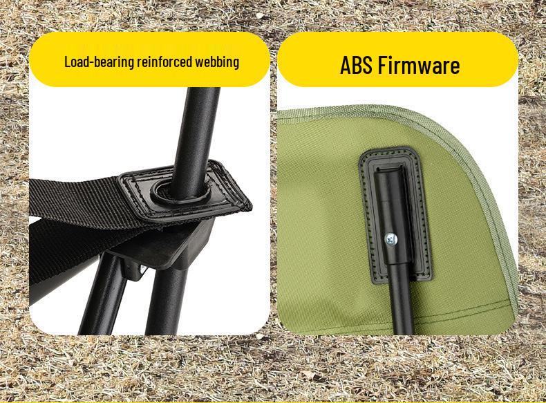 High Back Reclining Moon Chair & Portable Picnic Table Set