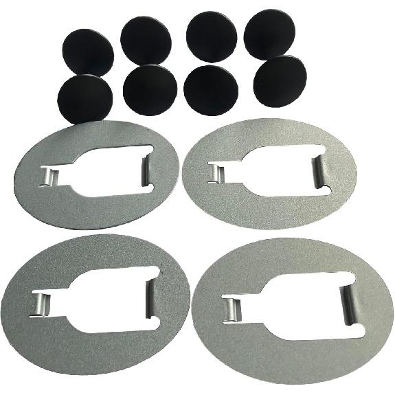 4PCS Side Marker Lights Retainer Clips Clearance Lights Assembly Compatible With 1999-2010 Ford F250 F350 F450 F550 Super Duty F81Z-15A436-AA 8PCS