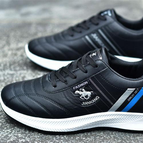 Мужская повседневная обувь Классические лоферы Нескользящая платформа Осень-зима Мужские кожаные кроссовки Нескользящие ретро-туфли для вождения