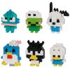 Kawada Nanoblock Mini Nano Sanrio Персонажи Hapidanbui 1BOX 6 Всего 6 типов, том 2 (BOX) NBMC_47S = штук,
