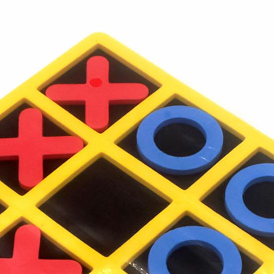 1Set Tic-Tac-Toe Competitive Skill Parents-children Connection EVA Kids Tic-Tac-Toe Game for Family Gatherings