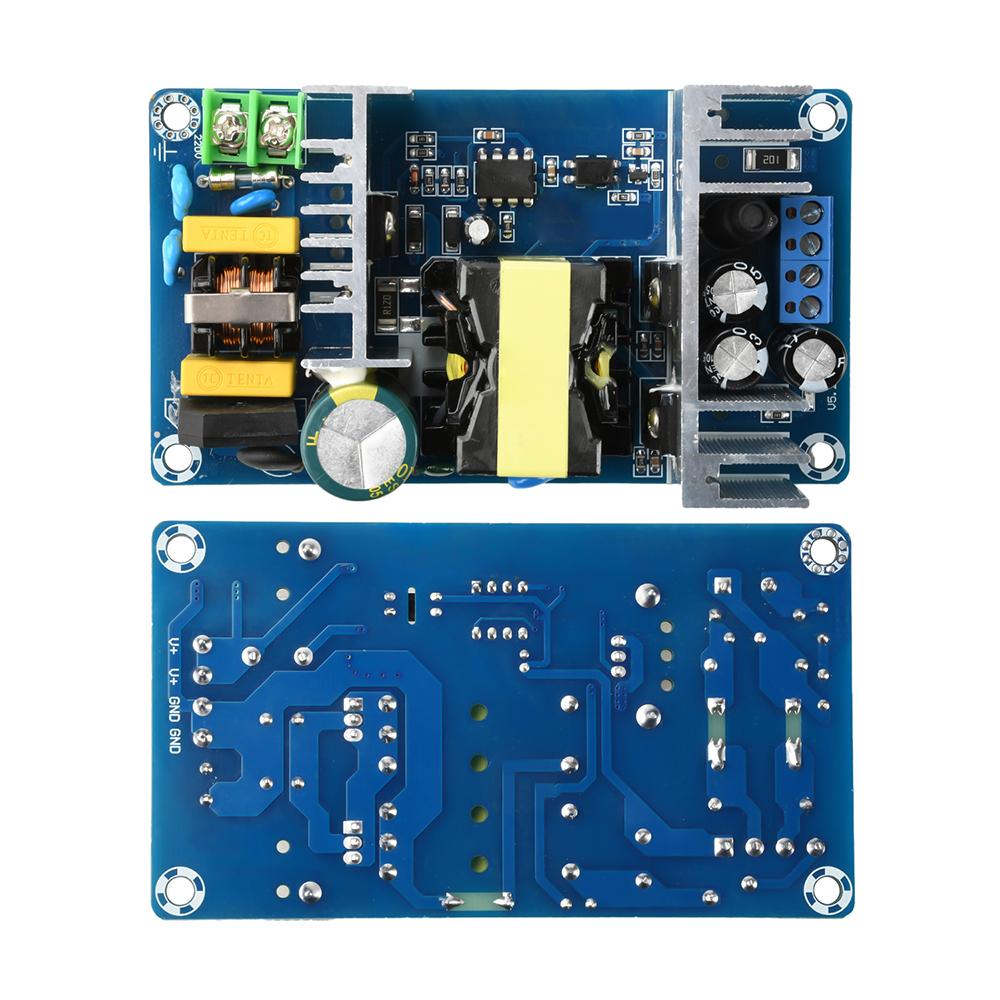 Двойной вход AC 110-245V DC 199-346V в DC 24V 6A Импульсный модуль питания 150 Вт Высокомощный промышленный модуль питания
