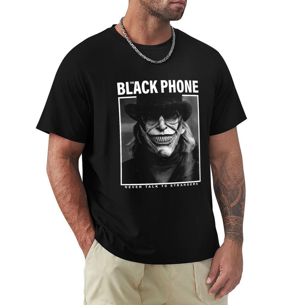 The Black Phone News Tshirt Simple Casual Short Sleeve Tee