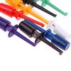 12X Useful Multimeter Lead Wire Test Probe Hook Clip Set Grabbers Connector Tool