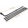 For Super Duty 2008 - 2016 Labor Saving Coated Handle Spare Tire Jack Lug Nut Wrench Kit