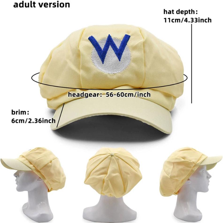 4Pcs Anime Cosplay Baseball Caps Character Role Playing Hats Festival Party Costume Surprise Present Accessories