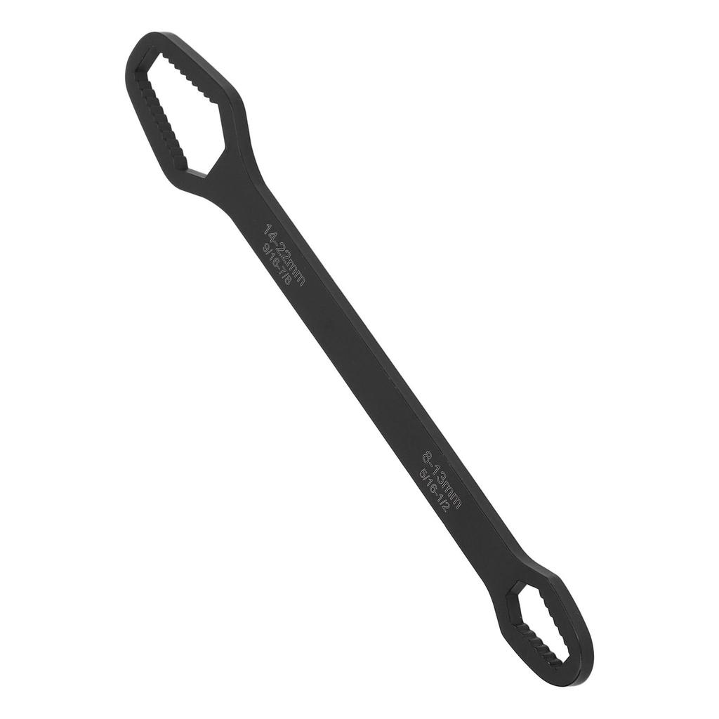 Double Ended Self Tightening Wrench Multifunctional 822mm Self Tightening Spanner for Auto Repair