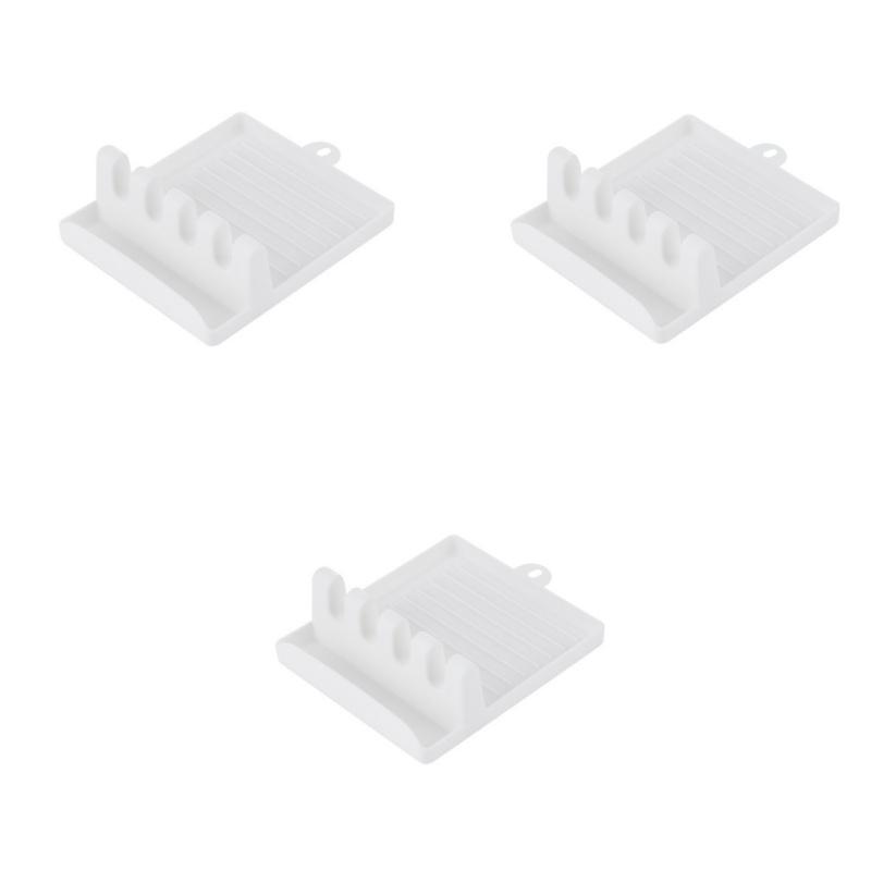 Кухонная подставка для шпателя, моющаяся подставка для кистей, полки для крышек кастрюль, многофункциональная подставка для кистей, кухонный инструмент