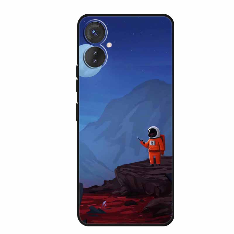 Для Tecno Spark 9 Pro Чехол Астронавт Силиконовый ТПУ Мягкая Задняя Крышка Чехлы Для Tecno Spark9 Pro 9Pro KH7 KH7n Funda Spaceman Capa