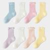 Breathable Mesh Children Princess Socks Solid Color Children's Socks  Kids 1-12Y