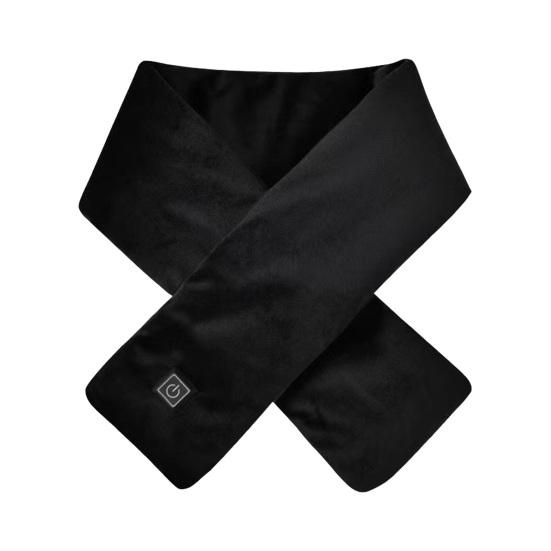 Термошарф с подогревом от USB, 3 уровня температуры, однотонный утолщенный шарф, осень-зима