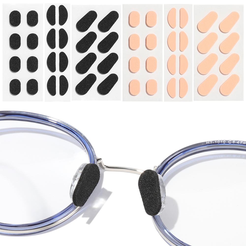 Пена Цвет кожи/Черный Без складок EVA Носовые упоры Нескользящие Самоклеящиеся Носовые упоры для очков