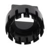 Downspout Adapter Plastic Drain Adapter Replacement Downpipe Converter Connector with Screws Black
