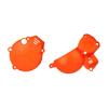 Motorcycle Clutch Cover-CC37/Ignition Cover-Cl41 Engine Protector Kit For HENGJIAN HJ250H-1 HJ250H-5 MT250 Dirt Bike