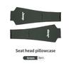 Car Logo Headrest Cover Leather Storage Neck Pillow Case Accessories For Jeep Renegade Compass Grand-Cherokee Wrangler-JK ALW1