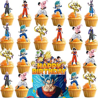 25 шт. DRAGON BALL украшения для вечеринок украшения для торта