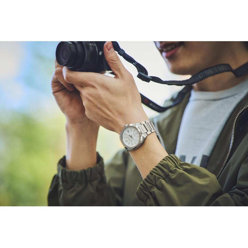 [Часы Seiko] Часы Astron NEXTER Series 3rd Collection Solar Radio SBXY081 мужские серебристые