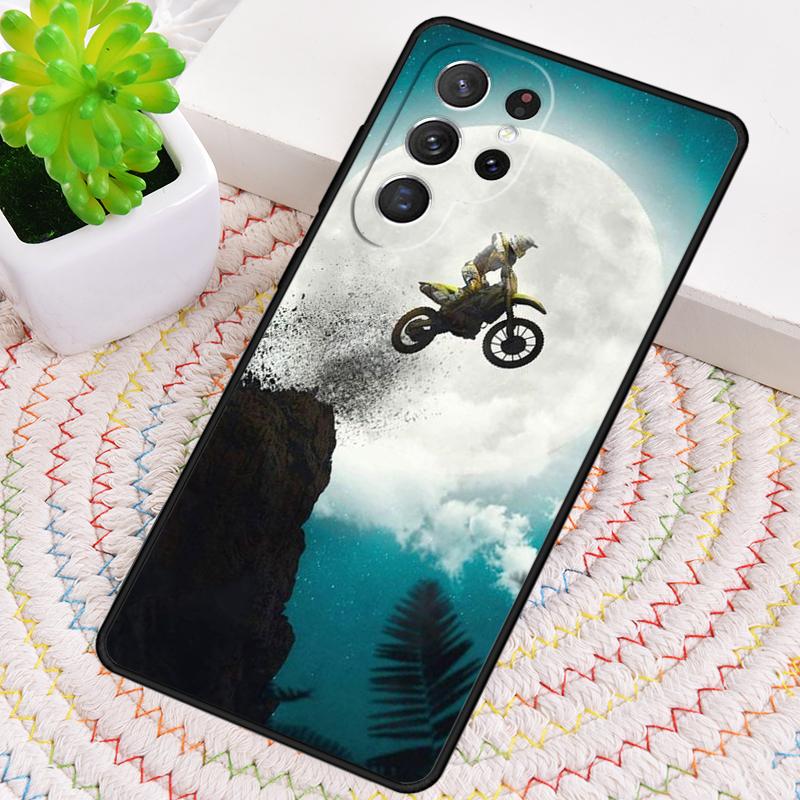 Мягкий силиконовый чехол для телефона Moto Bike Motocross для Samsung Galaxy note 10 pro S26 S25 S24 S23 S22 S21 Plus S25Ultra Capa Cover