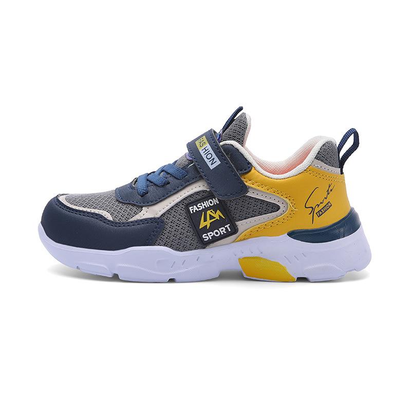 Детские одноклассники, средние и большие спортивные туфли, сетчатые туфли, спортивная обувь, сетчатые одноклассники, дышащие мальчики