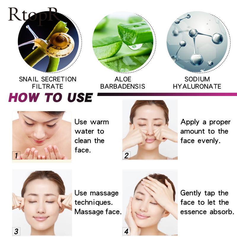 Сыворотка с улиткой и витамином С, укрепляющая сыворотка против морщин для лечения прыщей на лице, восстанавливающая сыворотка с коллагеном