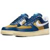 Undefeated x Nike Air Force 1 Low SP Dunk vs AF1 Унисекс Кроссовки Синий Court-Blue Белый DM8462-400