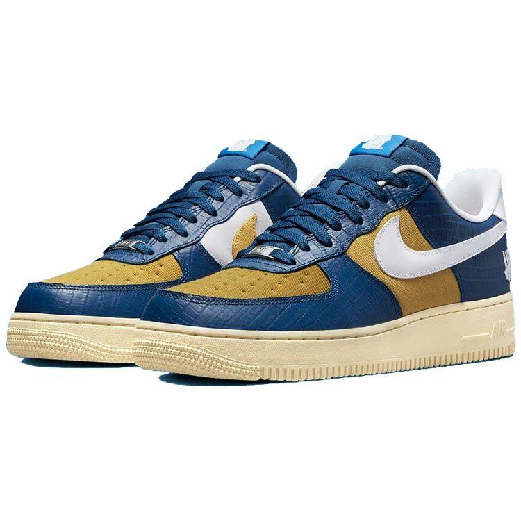 Undefeated x Nike Air Force 1 Low SP Dunk vs AF1 Унисекс Кроссовки Синий Court-Blue Белый DM8462-400