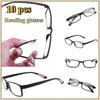 10 Pcs  Reading Glasses Men Ultralight Anti Blue Light Presbyopia Eyeglasses Men's Hyperopia Optical Eyewear Diopters