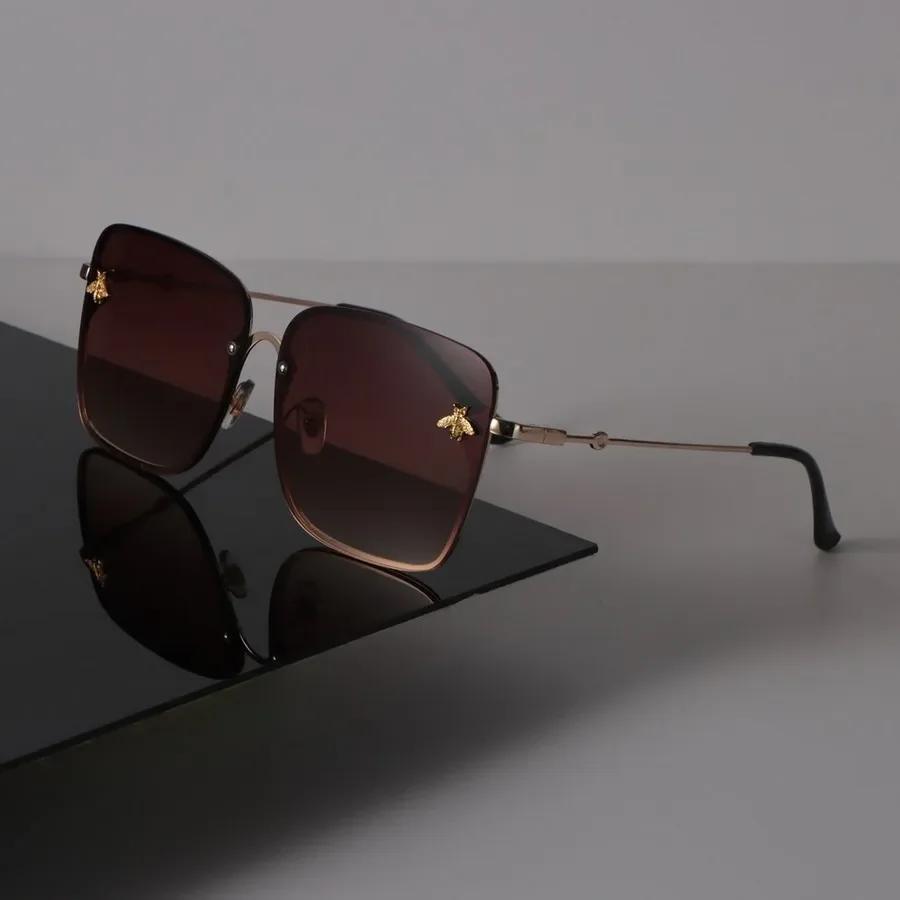 Большие квадратные солнцезащитные очки женские мужские ретро люксовые женские мужские зеркальные прозрачные дизайнерские очки сексуальные брендовые черные солнцезащитные очки