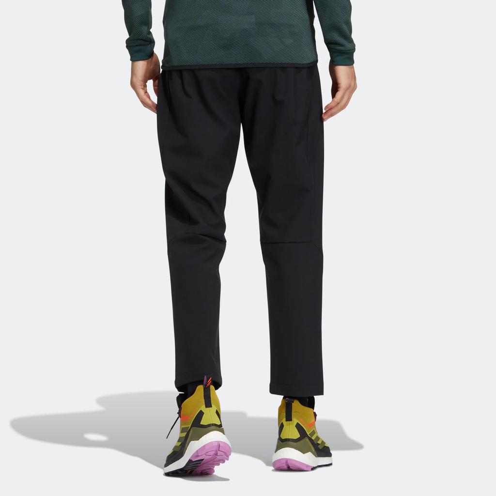 adidas Мужские вязаные брюки Terrex Черный Умеренный Прямой крой HM9717