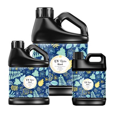 1000 мл УФ-клей на основе эпоксидной смолы, ультрафиолетовое отверждение, солнечное лечение, высокая твердость, прозрачный УФ-клей для изготовления ювелирных изделий, принадлежности