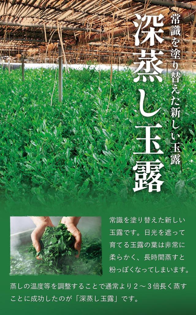 Kyoto Ujitawara Tea Factory Deep Steamed Gyokuro Tea Bags Green Tea Japanese Tea Gyokuro Tea Bags 37042 (3g Each) (20 Bags)