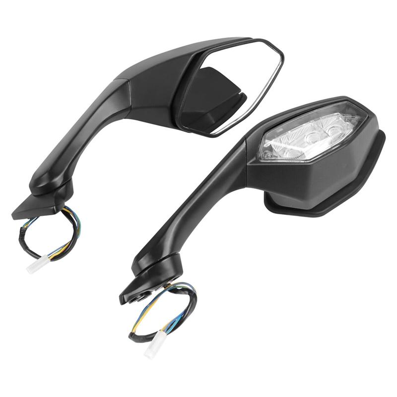 Motorcycle Rear View Mirrors With Turn Signals For R1 R6 YZF-R1 YZF-R6 2017 2018 -A87Q