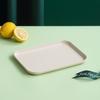 Dessert Tray Nordic PP Pallet Plastic Tray Flat Party Serving Food Platter Trays Rectangular Serving Tray Kitchen Organizer