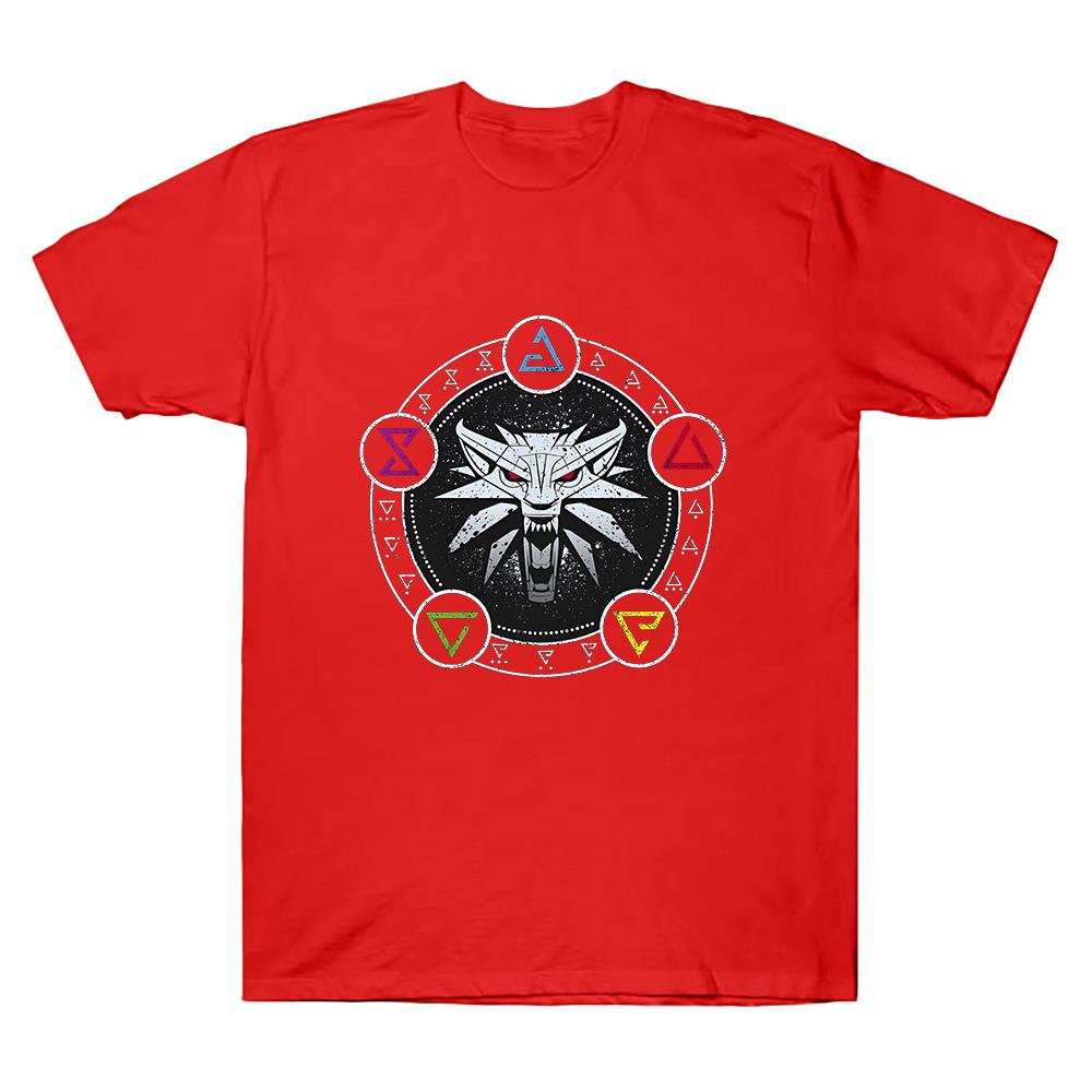 The Witcher Wild Hunt summer T Shirts High Quality 100%Cotton Breathable T-shirts Harajuku Graphic Print Clothing Women Men Loose Tops Anime T-shirt