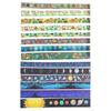 Felimoa Masking Washi Sea Approximately 3m Set of 14 Glow-in-the-Dark Tape, Paper, Creatures, Dinosaurs, Space, Long,