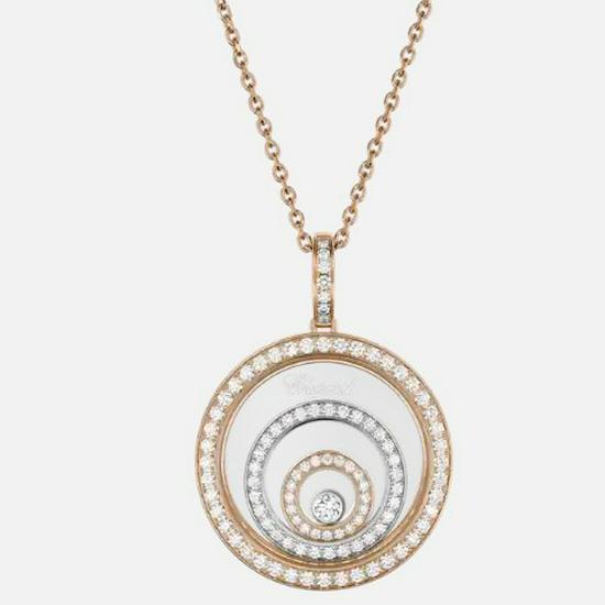 Серебряный кулон 925 пробы от семьи Сяо «Время поворачивает удачу» с бриллиантовым флаконом духов в форме сердца и дизайном звездного неба