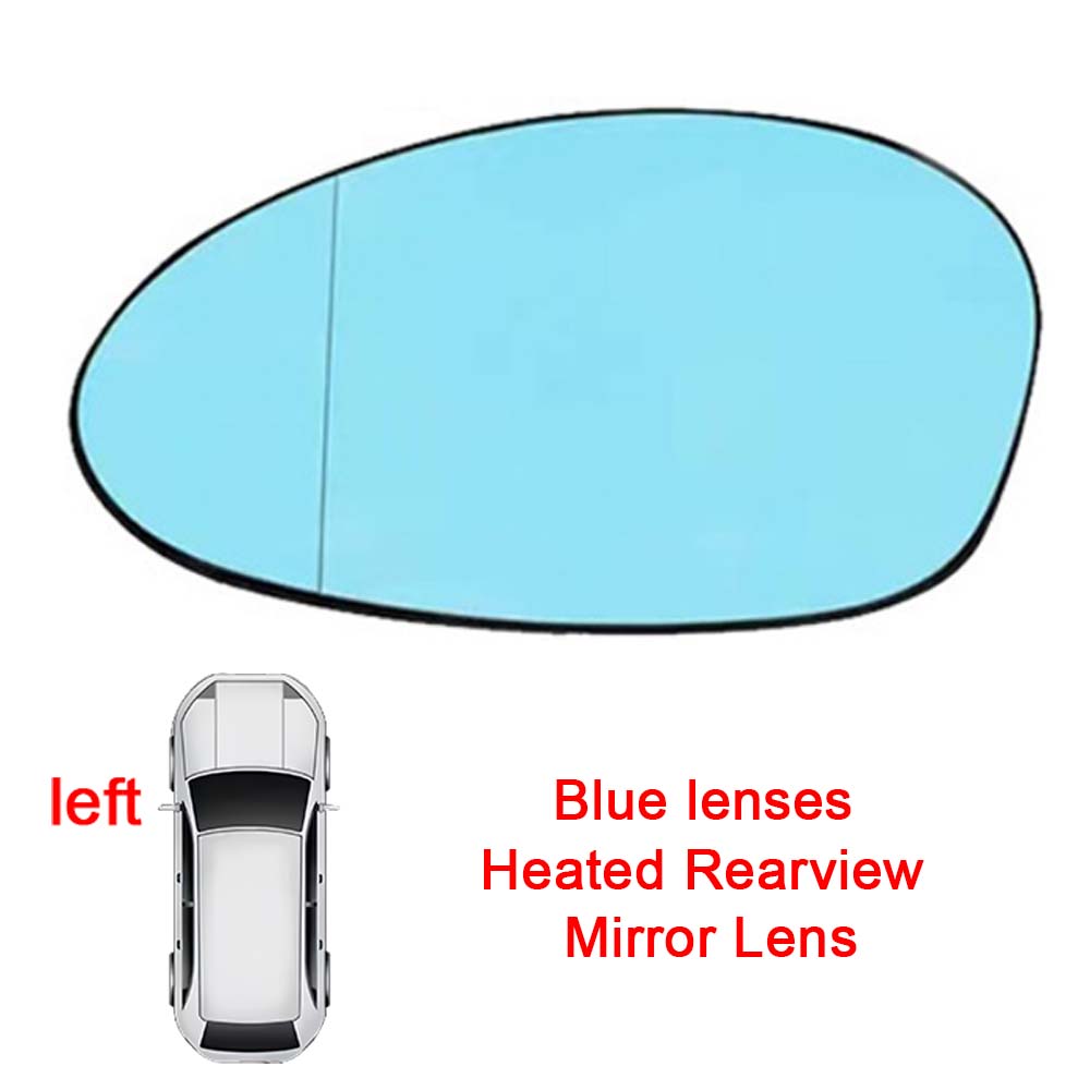 Для BMW Z4 E86 E85 E89 E81 E82 E87 E88 2002-2008 Зеркальный элемент подогреваемого зеркала заднего вида Зеркальное стекло Нагревательный элемент Зеркальный элемент для замены Аксессуары