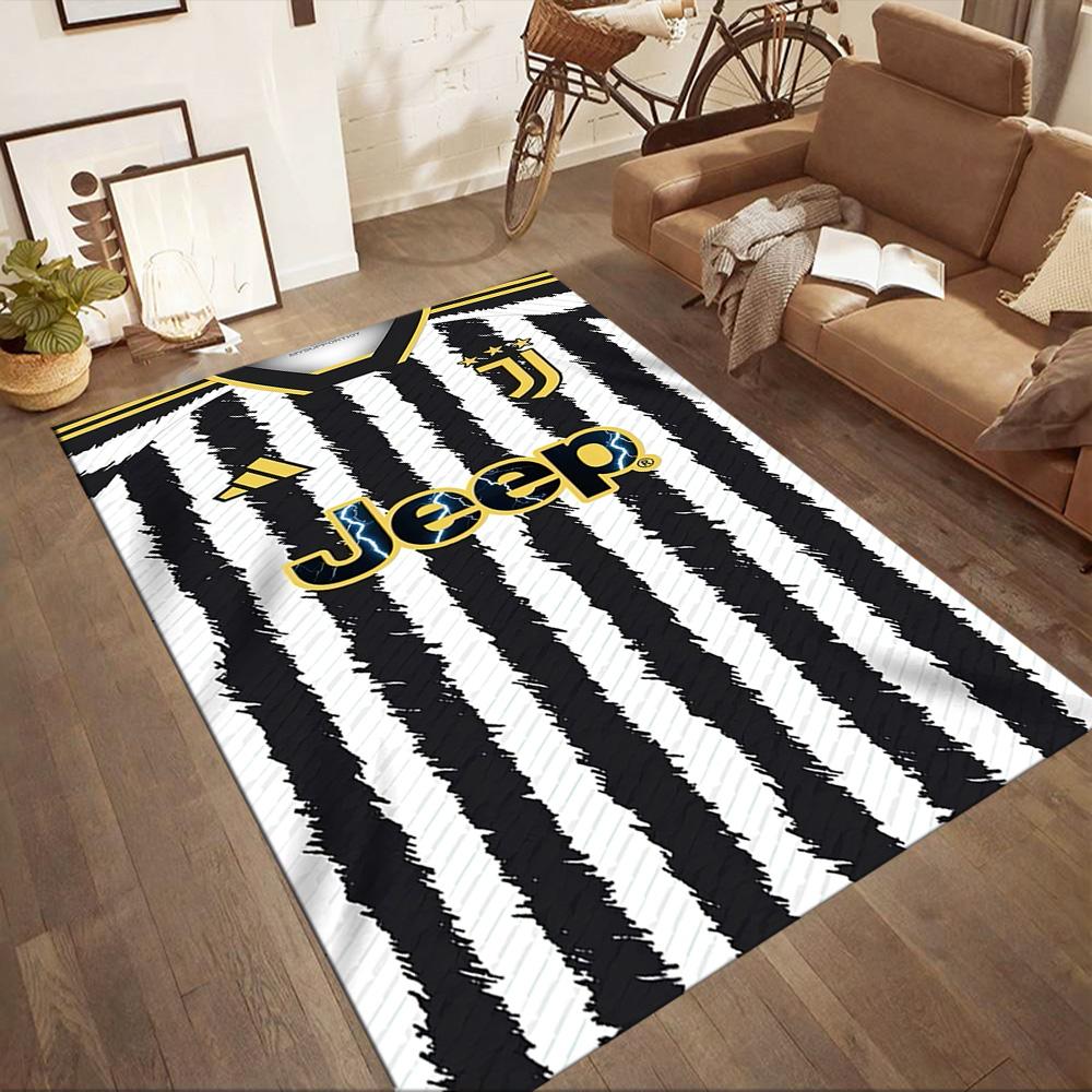 Juventus Floor Rug Office Rug Perfect For Playrooms Study Room Decorate Room Kitchen Antislip Rug Anime Office Decor Wedding Party Gift