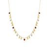 Collier De Corail Luxenter Fini En or Jaune 18k - Dilna
