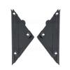 1/2PC Left Right Door Mirror Flag Cover Molding Gloss For Fiat 500 2012 2013 2014 2015 2016 2017 2018  1SH17KX7AA 1SH16KX7AA