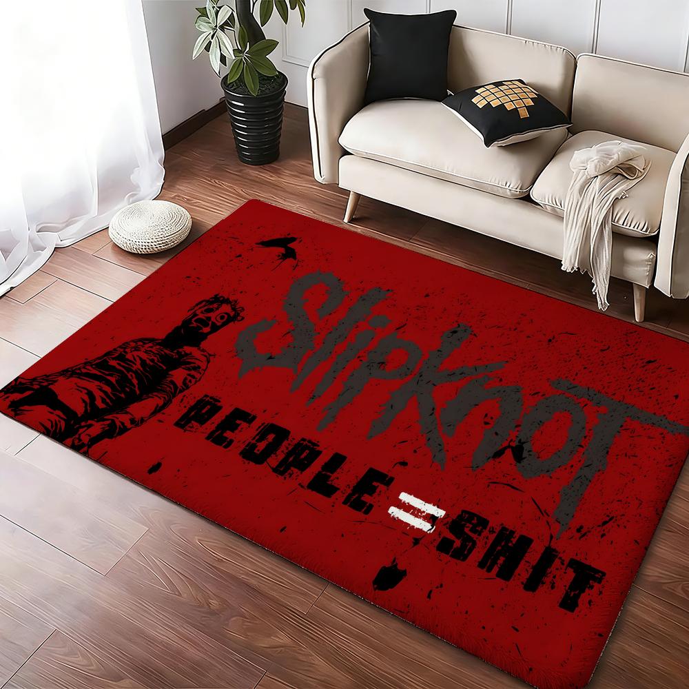 Коврик S-slipknot-S Классический Популярный Длинный Коврик Уютный Фланелевый Мягкий Толстый Нескользящий Коврик Для Гостиной Спальни Кухни Декор Ковры