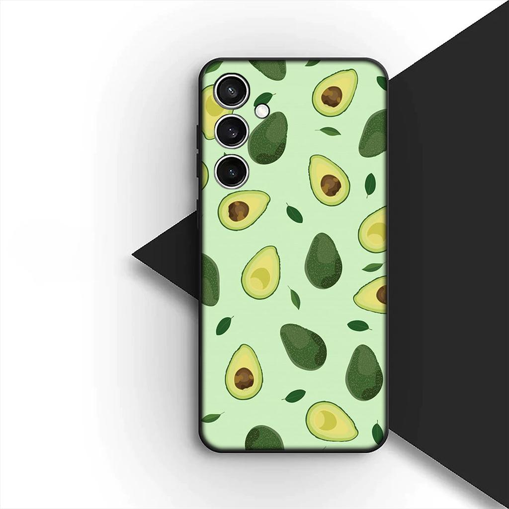 Cover for Motorola Moto G86 G57 E14 E15 G14 G34 G67 G84 G24 A54 G15 Power E22 Casing Phone Case Avocado Strawberry fruit Summer