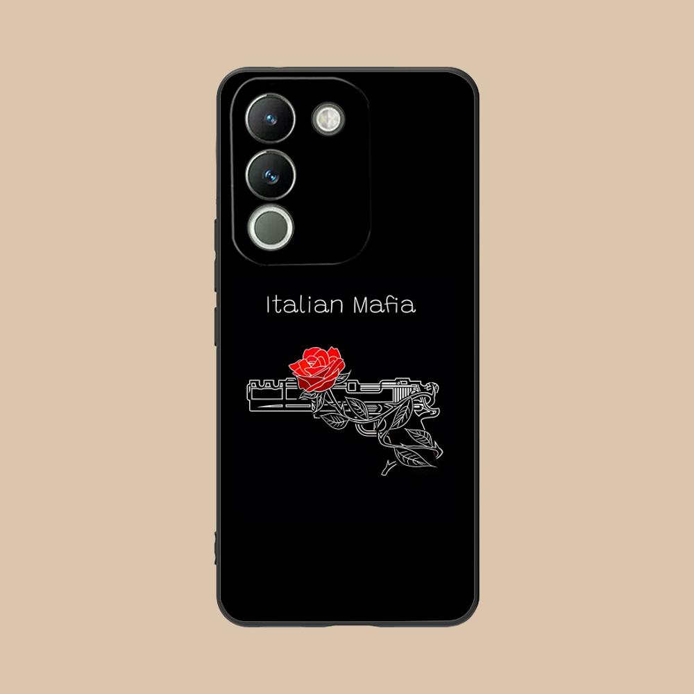 Чехол для телефона "Итальянская мафия" для VIVO Y77 76 75 74 73 72 58 56 55 51 50 38 36 Y19 Y18 Y03 Y01 5G Мягкий ТПУ Ударопрочный Чехол
