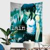 Japanese Serial Experiments Lain Hanging Bohemian Tapestry Wall Hanging Bohemian Wall Tapestries Mandala Wall Hanging Home Decor