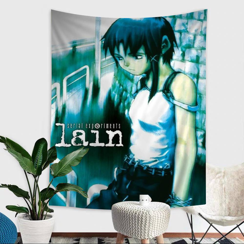 Japanese Serial Experiments Lain Hanging Bohemian Tapestry Wall Hanging Bohemian Wall Tapestries Mandala Wall Hanging Home Decor