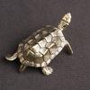 Craft Gift Personal Collection Desktop Ornaments Turtle Figurines Brass Tortoise Tortoise Statue