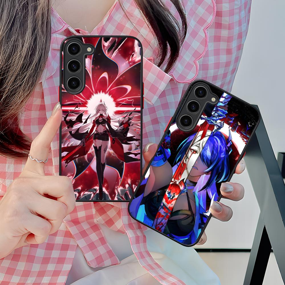 Силиконовый чехол HSR Acheron для мобильного телефона Samsung Galaxy S26 S25 S24 S23 S22 S21 Plus FE Ultra Цветной чехол