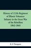 The History of 112th Regiment of Illinois Volunteer Infentry In the Great War of the Rebellion 1862-1865 Book